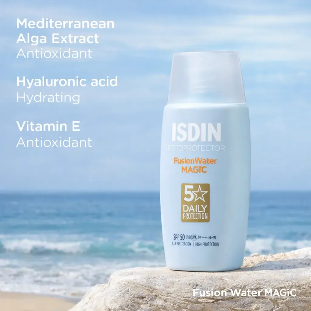 ISDIN Fusion Water Magic SPF50 - Lifestyle 3